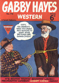 Cover Thumbnail for Gabby Hayes Western (L. Miller & Son, 1951 series) #70