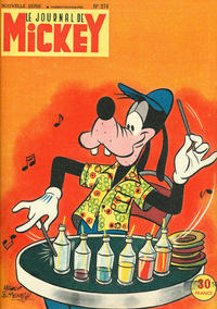 Cover Thumbnail for Le Journal de Mickey (Hachette, 1952 series) #274