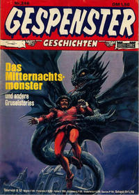 Cover Thumbnail for Gespenster Geschichten (Bastei Verlag, 1974 series) #246