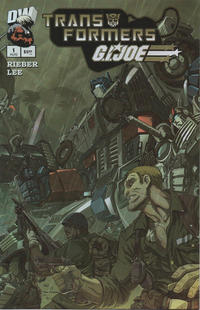 Cover for Transformers / G.I. Joe (Dreamwave Productions, 2003 series) #1 [Holofoil Cover]