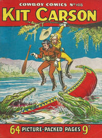 Cover for Cowboy Comics (Amalgamated Press, 1950 series) #108