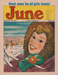 Cover Thumbnail for June (IPC, 1971 series) #13 January 1973