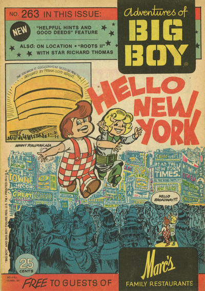 Cover for Adventures of Big Boy (Webs Adventure Corporation, 1978 series) #263