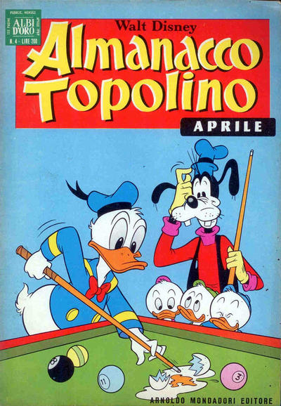 Cover for Almanacco Topolino (Mondadori, 1957 series) #148