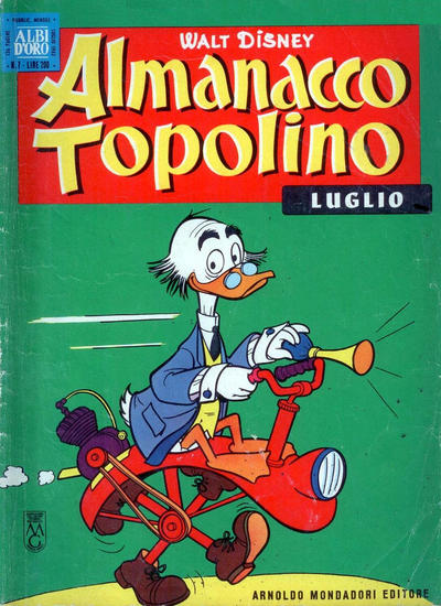 Cover for Almanacco Topolino (Mondadori, 1957 series) #67