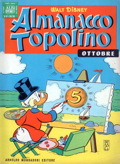 Cover for Almanacco Topolino (Mondadori, 1957 series) #106