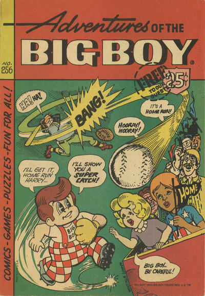 Cover for Adventures of the Big Boy (Webs Adventure Corporation, 1957 series) #256