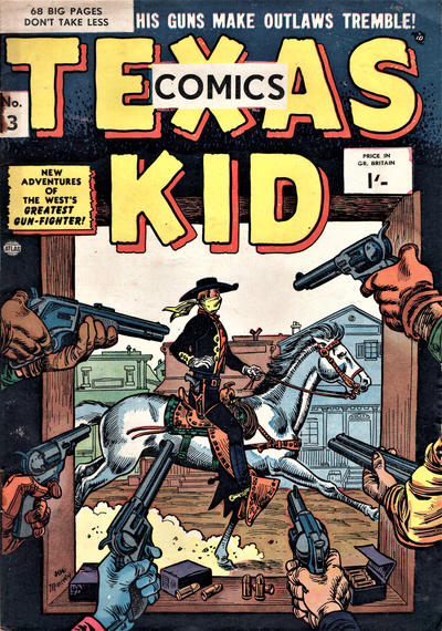 Cover for Texas Kid Comics (Thorpe & Porter, 1952 series) #3