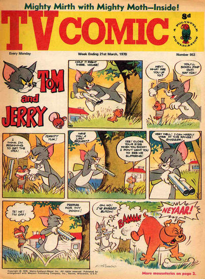 Cover for TV Comic (Polystyle Publications, 1951 series) #953
