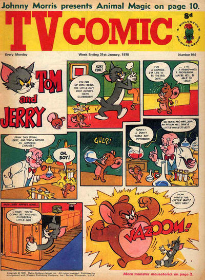 Cover for TV Comic (Polystyle Publications, 1951 series) #946