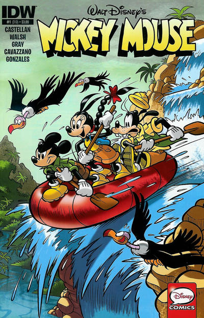 Cover for Mickey Mouse (IDW, 2015 series) #1 / 310 [Main Cover]