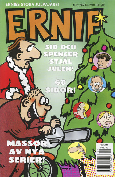 Cover for Ernie (Egmont, 2000 series) #12/2002