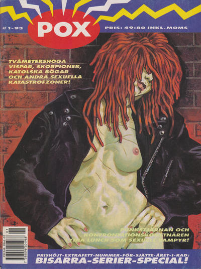 Cover for Pox (Epix, 1984 series) #1/1993