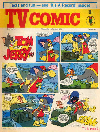 Cover for TV Comic (Polystyle Publications, 1951 series) #1207