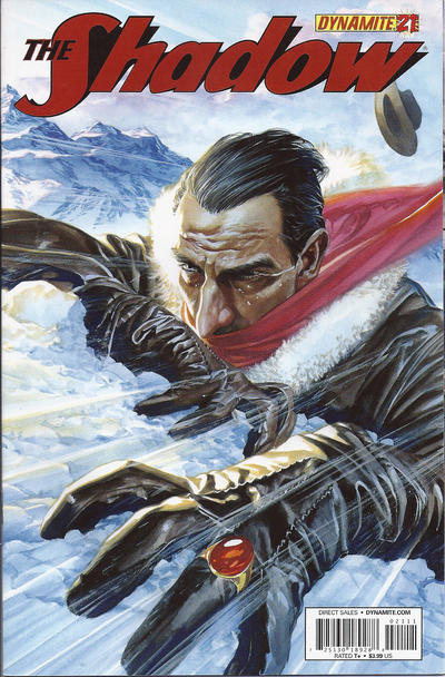 Cover for The Shadow (Dynamite Entertainment, 2012 series) #21 [Alex Ross Regular Cover]