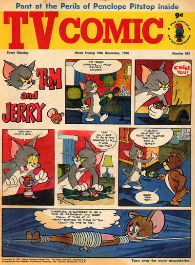 Cover for TV Comic (Polystyle Publications, 1951 series) #992