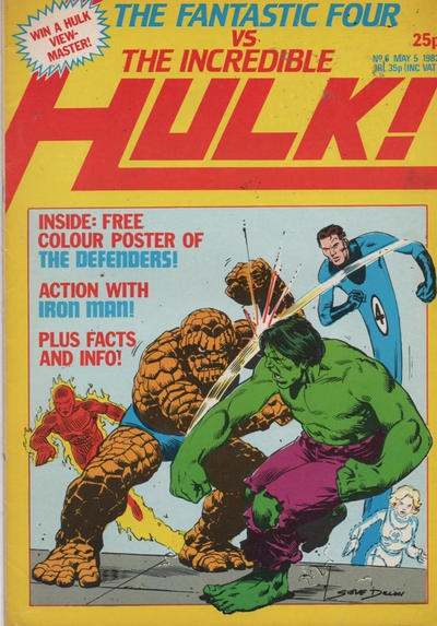 Cover for The Incredible Hulk (Marvel UK, 1982 series) #6