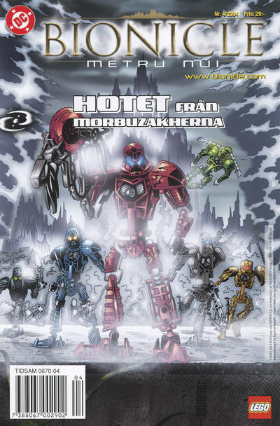 Cover for Lego Bionicle (Egmont, 2003 series) #4/2004