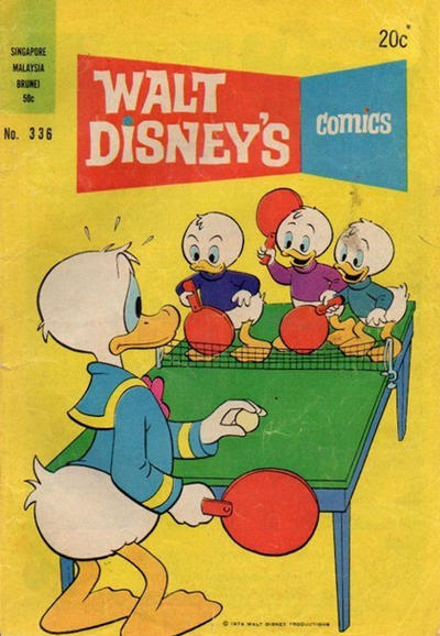 Cover for Walt Disney's Comics (W. G. Publications; Wogan Publications, 1946 series) #336