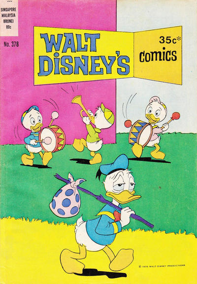 Cover for Walt Disney's Comics (W. G. Publications; Wogan Publications, 1946 series) #378
