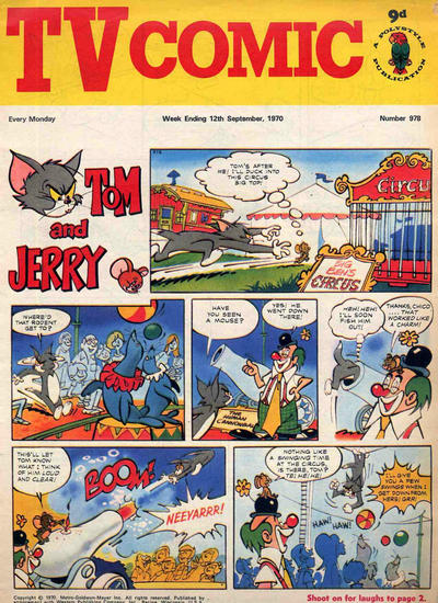 Cover for TV Comic (Polystyle Publications, 1951 series) #978