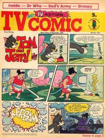 Cover for TV Comic (Polystyle Publications, 1951 series) #1133