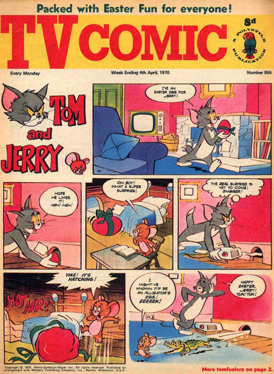 Cover for TV Comic (Polystyle Publications, 1951 series) #955