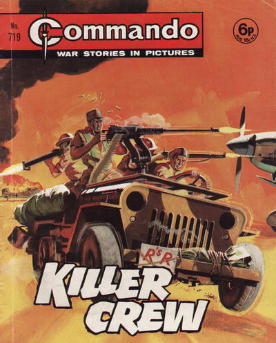 Cover for Commando (D.C. Thomson, 1961 series) #719