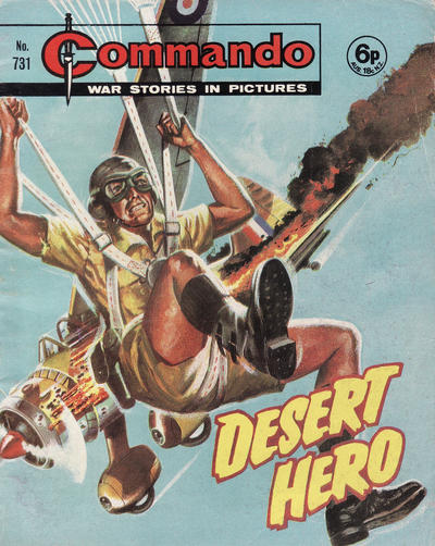 Cover for Commando (D.C. Thomson, 1961 series) #731