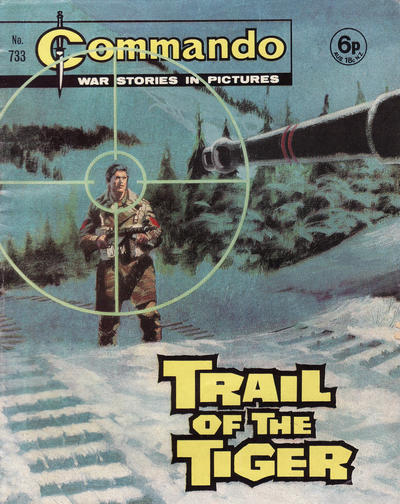 Cover for Commando (D.C. Thomson, 1961 series) #733