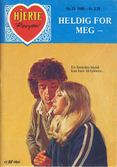 Cover for Hjerterevyen (Serieforlaget / Se-Bladene / Stabenfeldt, 1960 series) #25/1980