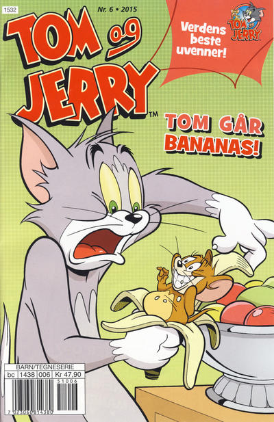 Cover for Tom og Jerry (Hjemmet / Egmont, 2010 series) #6/2015