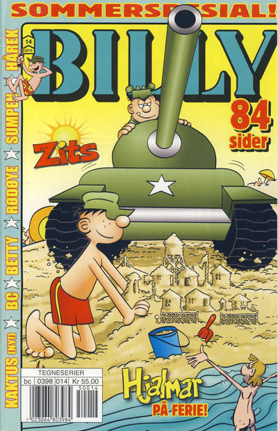 Cover for Billy (Hjemmet / Egmont, 1998 series) #14/2015