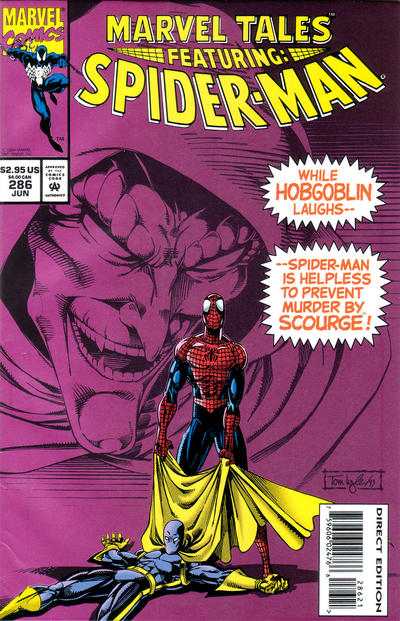 Cover for Marvel Tales (Marvel, 1966 series) #286 [Polybagged Metallic Ink Variant]