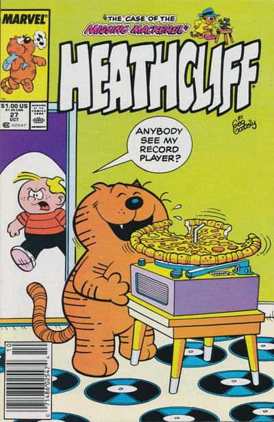 Cover for Heathcliff (Marvel, 1985 series) #27 [Newsstand]