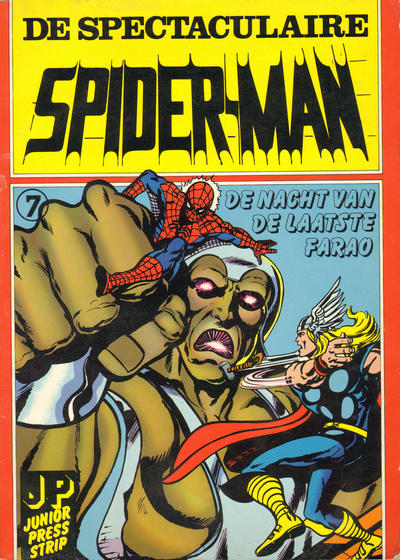 Cover for De spectaculaire Spider-Man (Juniorpress, 1981 series) #7