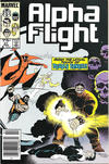 Cover Thumbnail for Alpha Flight (1983 series) #31 [Newsstand]