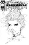 Cover for Top Cow Classics In Black and White: Fathom (Image, 2000 series) #1 [Dynamic Forces Exclusive Sketch Cover]