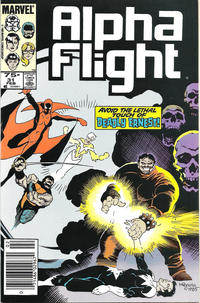 Cover Thumbnail for Alpha Flight (Marvel, 1983 series) #31 [Newsstand]