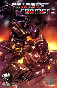 Cover Thumbnail for Transformers: Generation One (Dreamwave Productions, 2003 series) #1 [Silver Snail Exclusive]