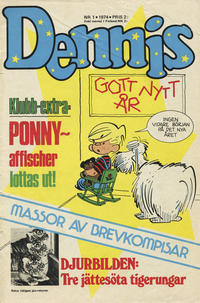 Cover Thumbnail for Dennis (Semic, 1969 series) #1/1974