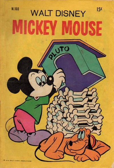 Cover for Walt Disney's Mickey Mouse (W. G. Publications; Wogan Publications, 1956 series) #160