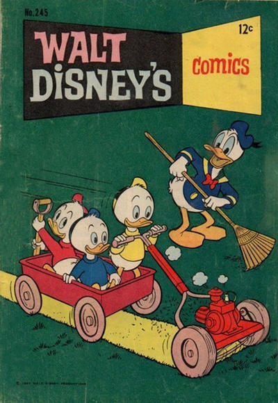 Cover for Walt Disney's Comics (W. G. Publications; Wogan Publications, 1946 series) #245