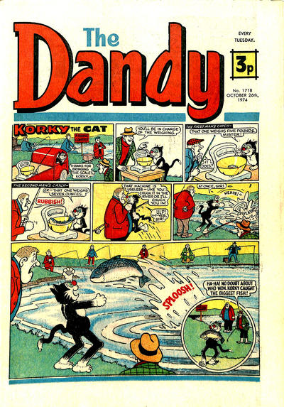 Cover for The Dandy (D.C. Thomson, 1950 series) #1718
