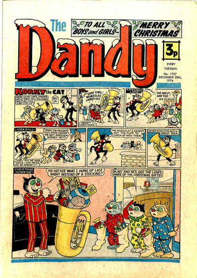 Cover for The Dandy (D.C. Thomson, 1950 series) #1727
