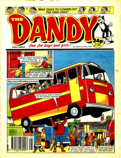 Cover for The Dandy (D.C. Thomson, 1950 series) #2535