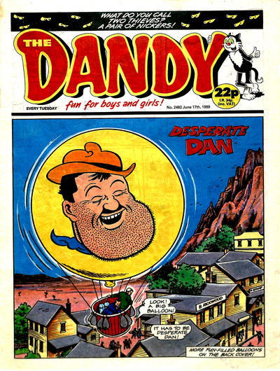 Cover for The Dandy (D.C. Thomson, 1950 series) #2482