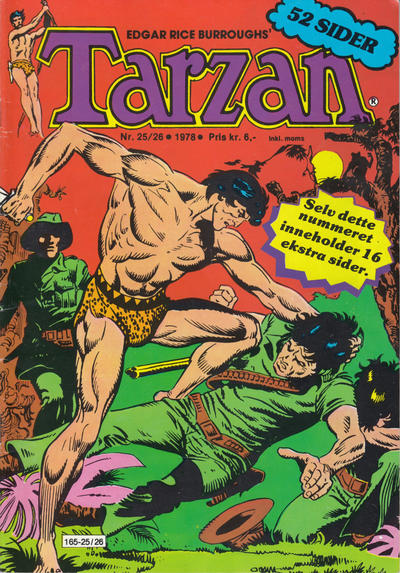 Cover for Tarzan (Atlantic Forlag, 1977 series) #25-26/1978