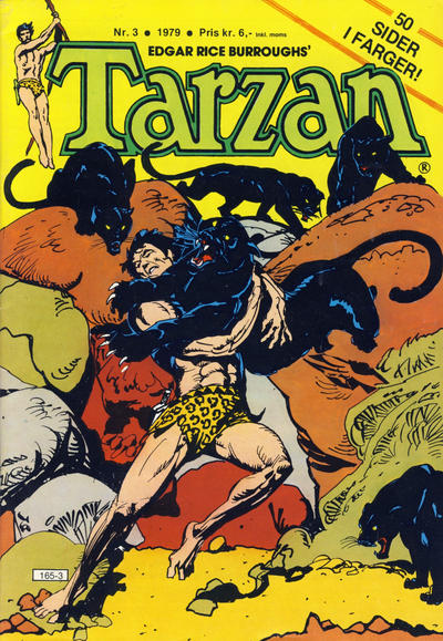 Cover for Tarzan (Atlantic Forlag, 1977 series) #3/1979