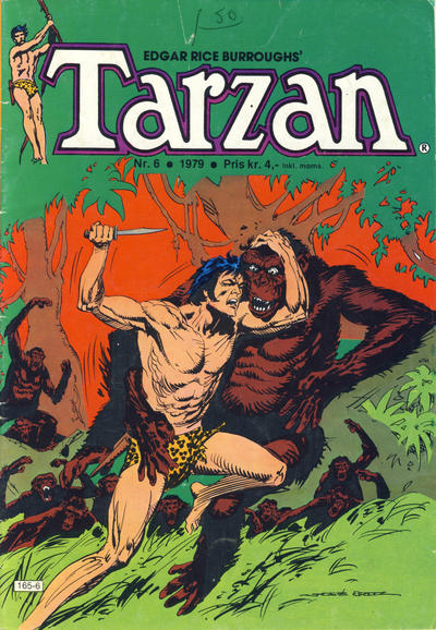Cover for Tarzan (Atlantic Forlag, 1977 series) #6/1979